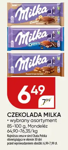 Chata Polska Czekolada milka mondelez oferta