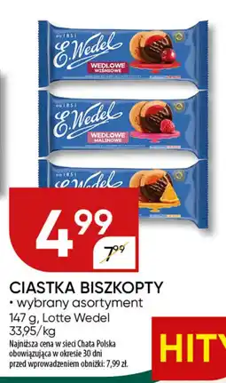 Chata Polska Ciastka biszkopty lotte wedel oferta