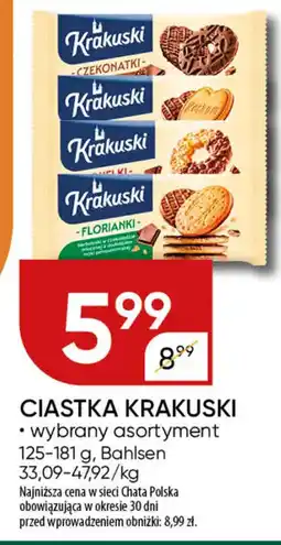 Chata Polska Ciastka krakuski bahlsen oferta
