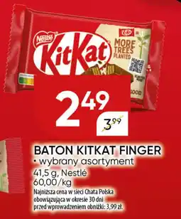 Chata Polska Baton kitkat finger nestlé oferta