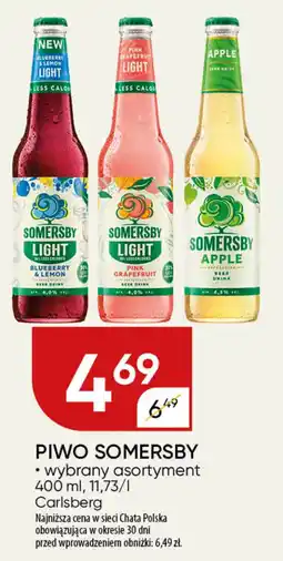 Chata Polska Piwo somersby Carlsberg oferta