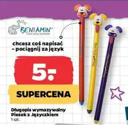 Netto Długopis piesek z języczykiem Beniamin oferta