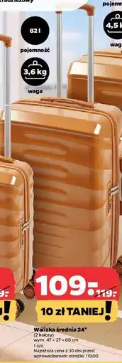 Netto Walizka średnia 82l oferta