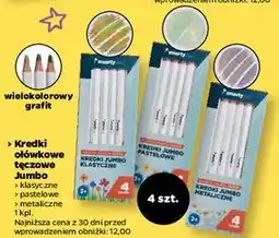 Netto Kredki ołówkowe metaliczne Smarty Art oferta