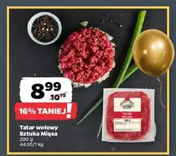 Netto Tatar wołowy Sztuka Mięsa Netto oferta