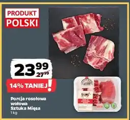 Netto Porcja rosołowa wołowa Sztuka Mięsa Netto oferta