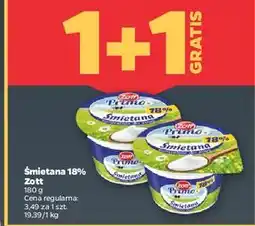 Netto Śmietana 18% Zott Primo oferta