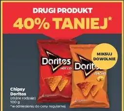 Netto Chipsy kukurydziane o smaku serowym Doritos oferta
