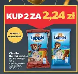 Netto Ciastko mleczne Lu Petitki Lubisie oferta