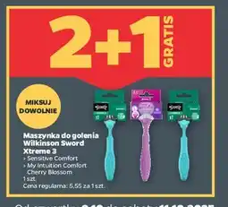 Netto Maszynki do golenia cherry blossom Wilkinson My Intuition Comfort oferta