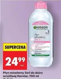 Biedronka Płyn micelarny do skóry wrażliwej Garnier Skin Naturals oferta