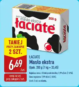 ALDI ŁACIATE Masło ekstra oferta