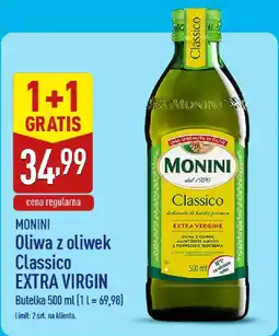 ALDI MONINI Oliwa z oliwek Classico EXTRA VIRGIN oferta