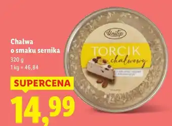 Lidl Chałwa o smaku sernika - torcik Unitop oferta