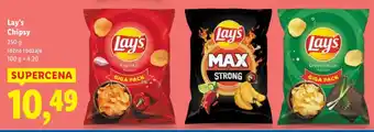 Lidl Chipsy Lay's różne rodzaje oferta