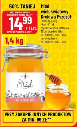 Polomarket Miód wielokwiatowy Królowa Pszczół CD Miody oferta