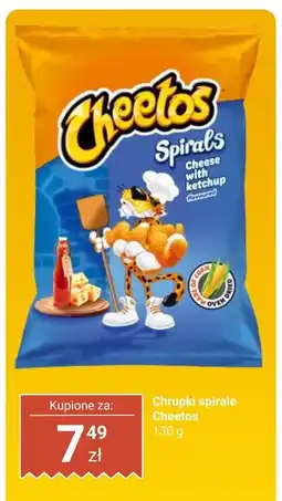 Dino Chrupki spirale o smaku serowym z ketchupem Cheetos oferta