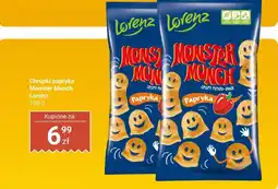 Dino Chrupki Monster Munch o smaku paprykowym Lorenz oferta