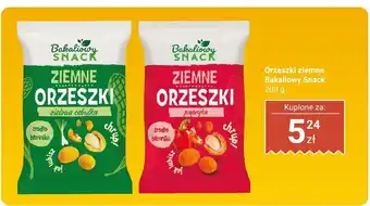 Dino Orzeszki ziemne zielona cebulka Bakaliowy Snack oferta