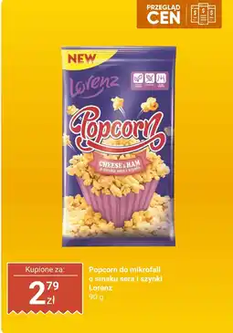 Dino Popcorn do mikrofali o smaku sera i szynki Lorenz oferta