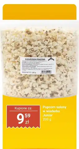 Dino Popcorn solony w wiaderku Junior oferta