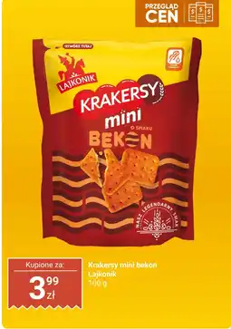 Dino Krakersy mini o smaku bekonu Lajkonik oferta