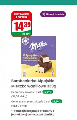 Dino Bombonierka Alpejskie Mleczko waniliowe Milka oferta