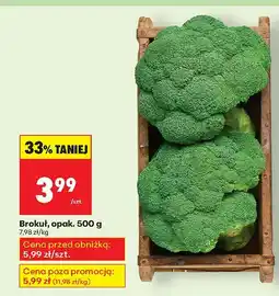 Biedronka Brokuł 500g Biedronka oferta
