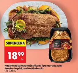 Biedronka Kaczka nadziewana jabłkami i pomarańczami Prosto do piekarnika Biedronka oferta