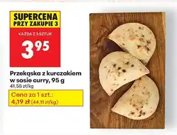 Biedronka Przekąska z kurczakiem w sosie curry Biedronka oferta