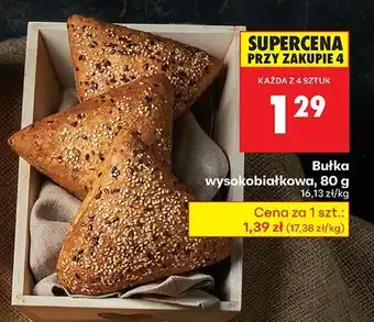 Biedronka Bułka wysokobiałkowa Biedronka oferta