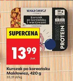 Biedronka Danie gotowe Kurczak po koreańsku Makłowicz oferta