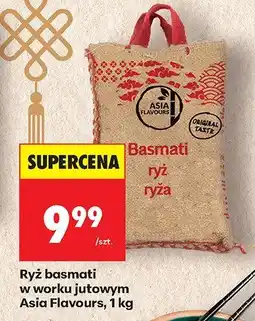 Biedronka Ryż basmati w worku jutowym Asia Flavours oferta