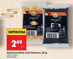 Biedronka Sezam prażony czarny Asia Flavours oferta