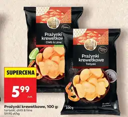 Biedronka Prażynki krewetkowe teriyaki Asia Flavours oferta