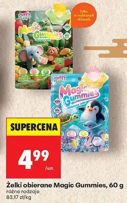 Biedronka Żelki obierane różne rodzaje Magic Gummies oferta