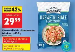 Biedronka Krewetki białe blanszowane Marinero oferta