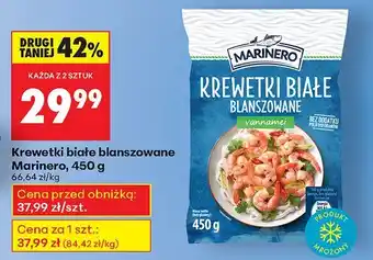 Biedronka Krewetki białe blanszowane Marinero oferta