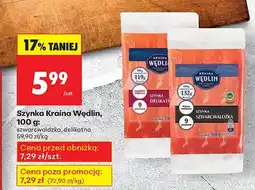 Biedronka Szynka delikatna Kraina Wędlin oferta