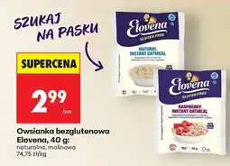Biedronka Owsianka bezglutenowa naturalna Elovena oferta