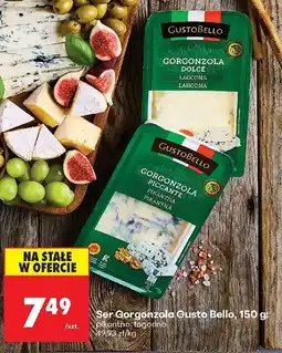 Biedronka Ser Gorgonzola pikantna Gusto Bello oferta