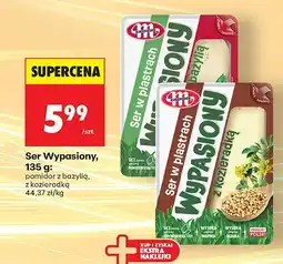 Biedronka Ser Wypasiony pomidor z bazylią Mlekovita oferta