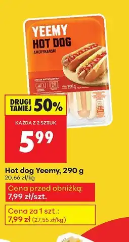 Biedronka Hot dog amerykański Yeemy oferta