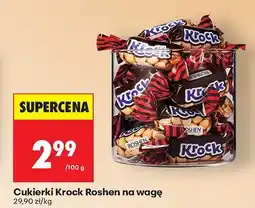 Biedronka Cukierki Krock na wagę Roshen oferta
