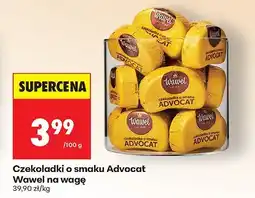 Biedronka Czekoladki o smaku Advocat na wagę Wawel oferta