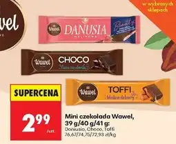 Biedronka Mini czekolada Danusia Wawel oferta