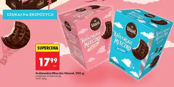 Biedronka Królewskie Mleczko waniliowe Wawel oferta