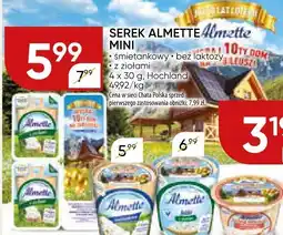 Chata Polska Serek Almette Mini śmietankowy, z ziołami Hochland oferta