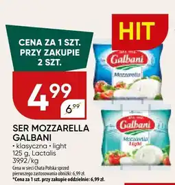 Chata Polska Ser mozzarella Galbani klasyczna, light oferta
