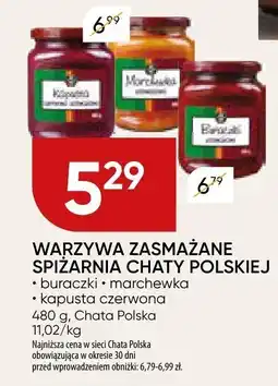Chata Polska Warzywa marynowane buraczki 480g Chata Polska oferta
